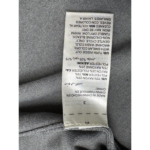 Chico's Sweater3Women's Small Gray Long Sleeve Pullover Knit - Picture 7 of 10